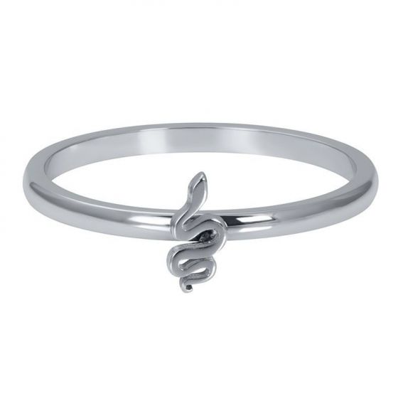Anneau Symbole serpent argenté - R3505-03 - Bijoux de marque iXXXi