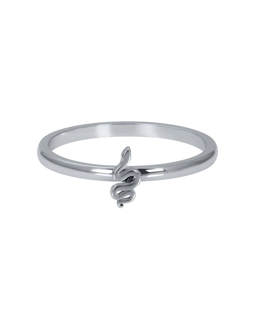 Anneau Symbole serpent argenté - R3505-03 - Bijoux de marque iXXXi
