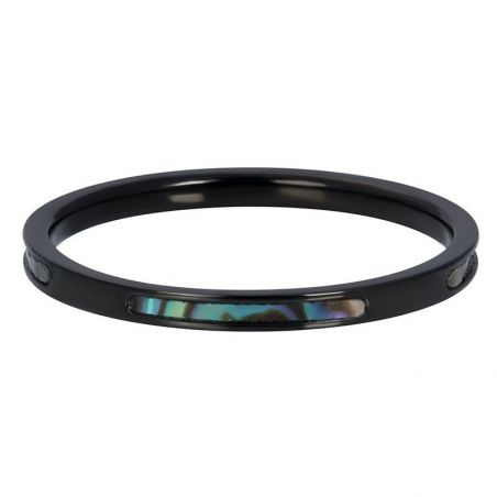 Anneau couvrant Ambre bleu iXXXi - Bague et bijoux de marque iXXXi