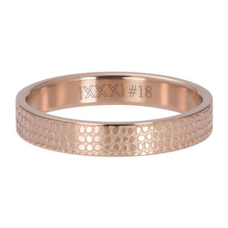 Anneau couvrant iXXXi girafe rosé 4mm R5408-3 Bijoux marque iXXXi