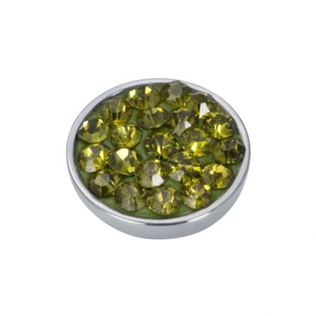 Top part iXXXi pavé de pierres vert olive - Bijoux de la marque iXXXi