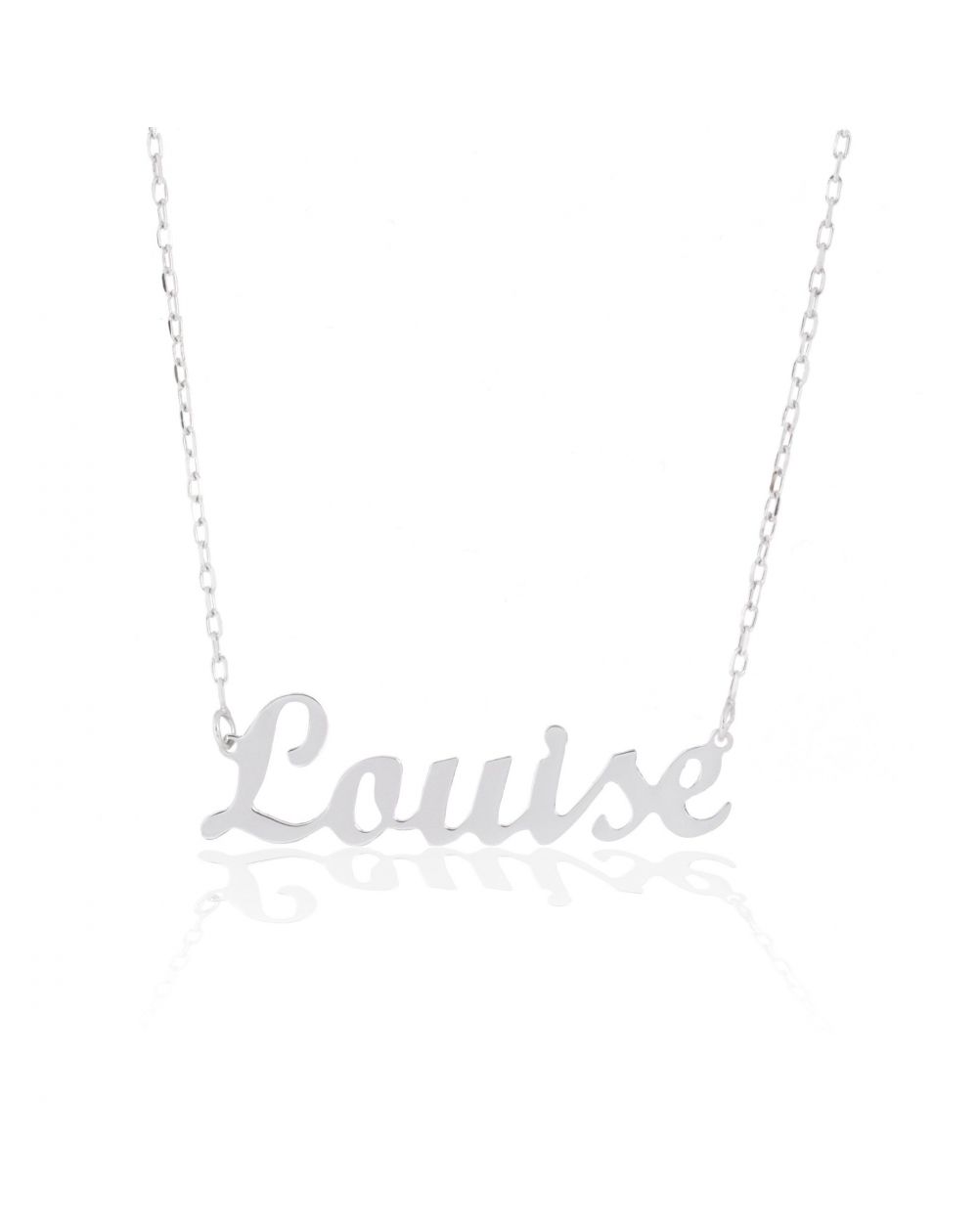 Collier prénom en argent - Collier personnalisable - Bijoux en argent