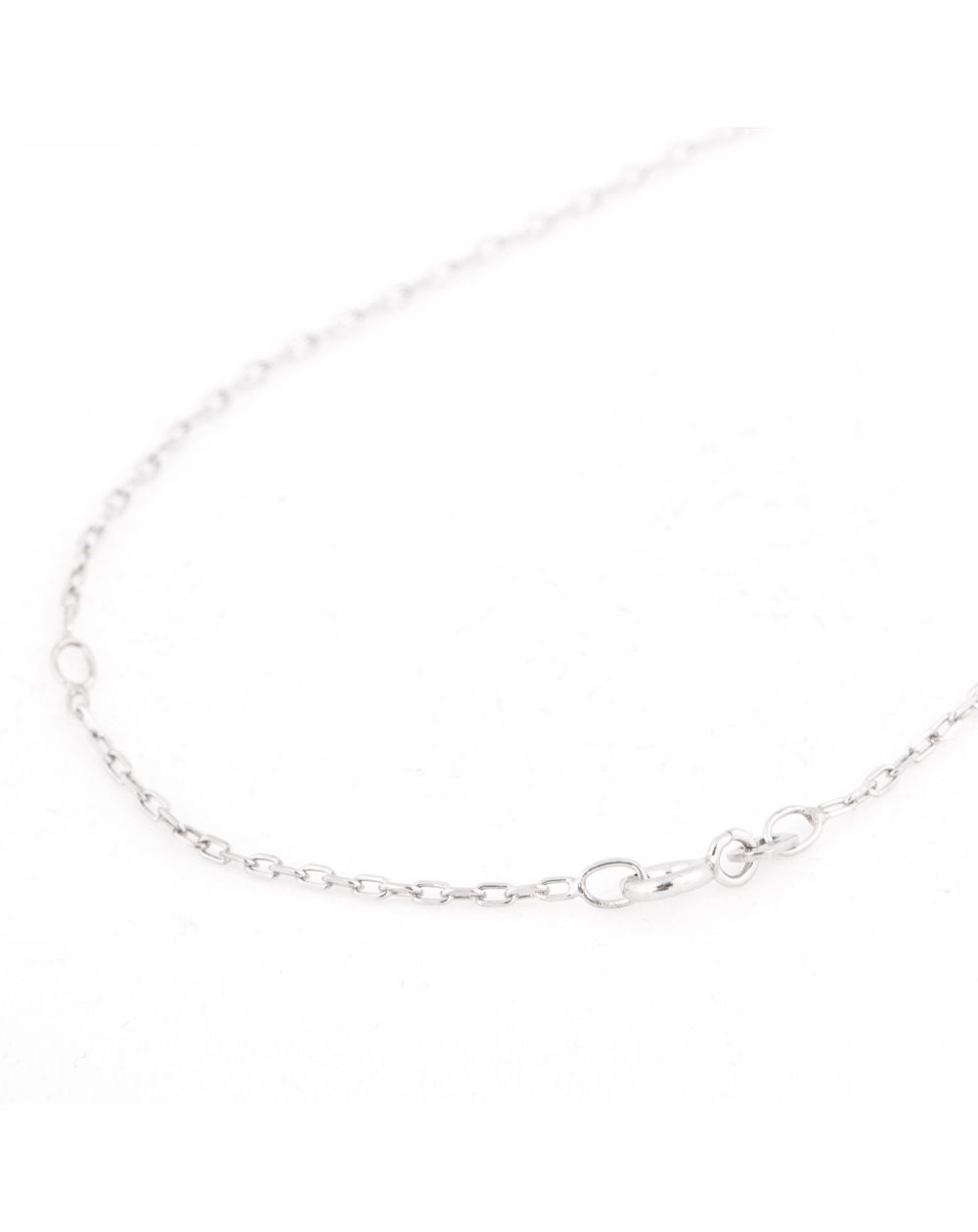 Silver name necklace
