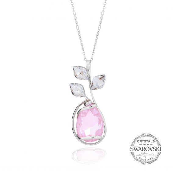Swarovski kristal ketting denim mini
