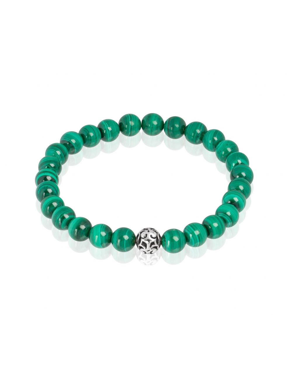 Bracelet Göshö [Confiance en soi] Malachite - Pierres naturelles