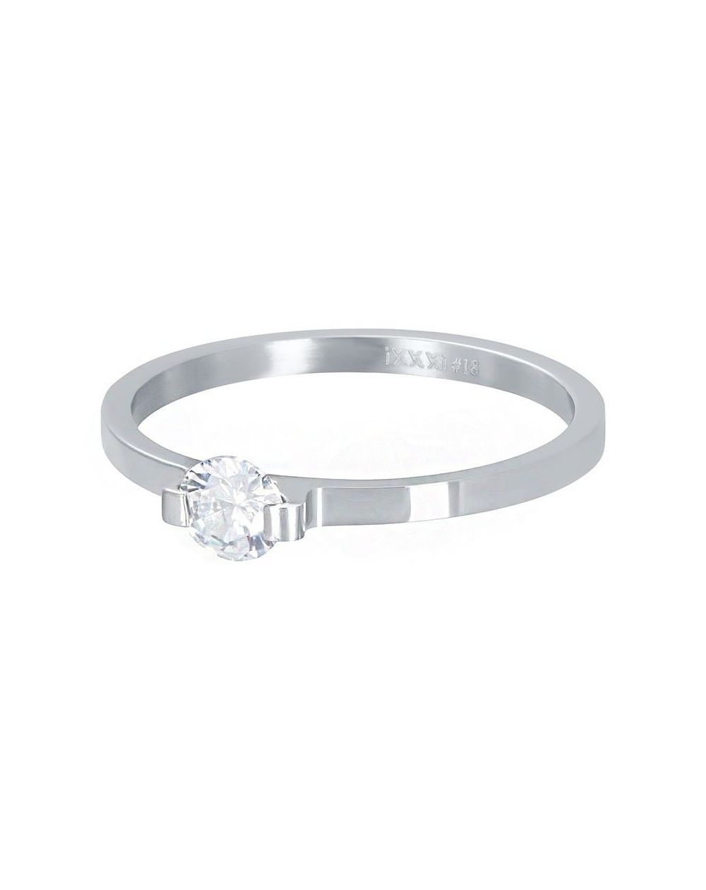 Solitaire golden iXXXi natural blue stone pailletté