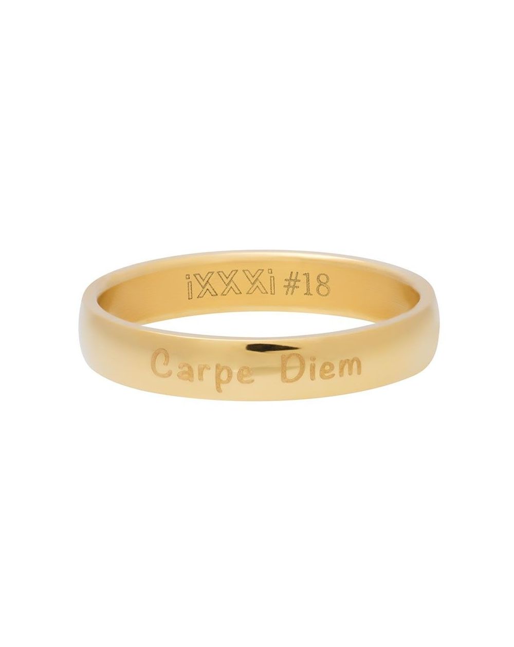 Anneau iXXXi Carpe Diem doré en réduction - Bijoux iXXXi