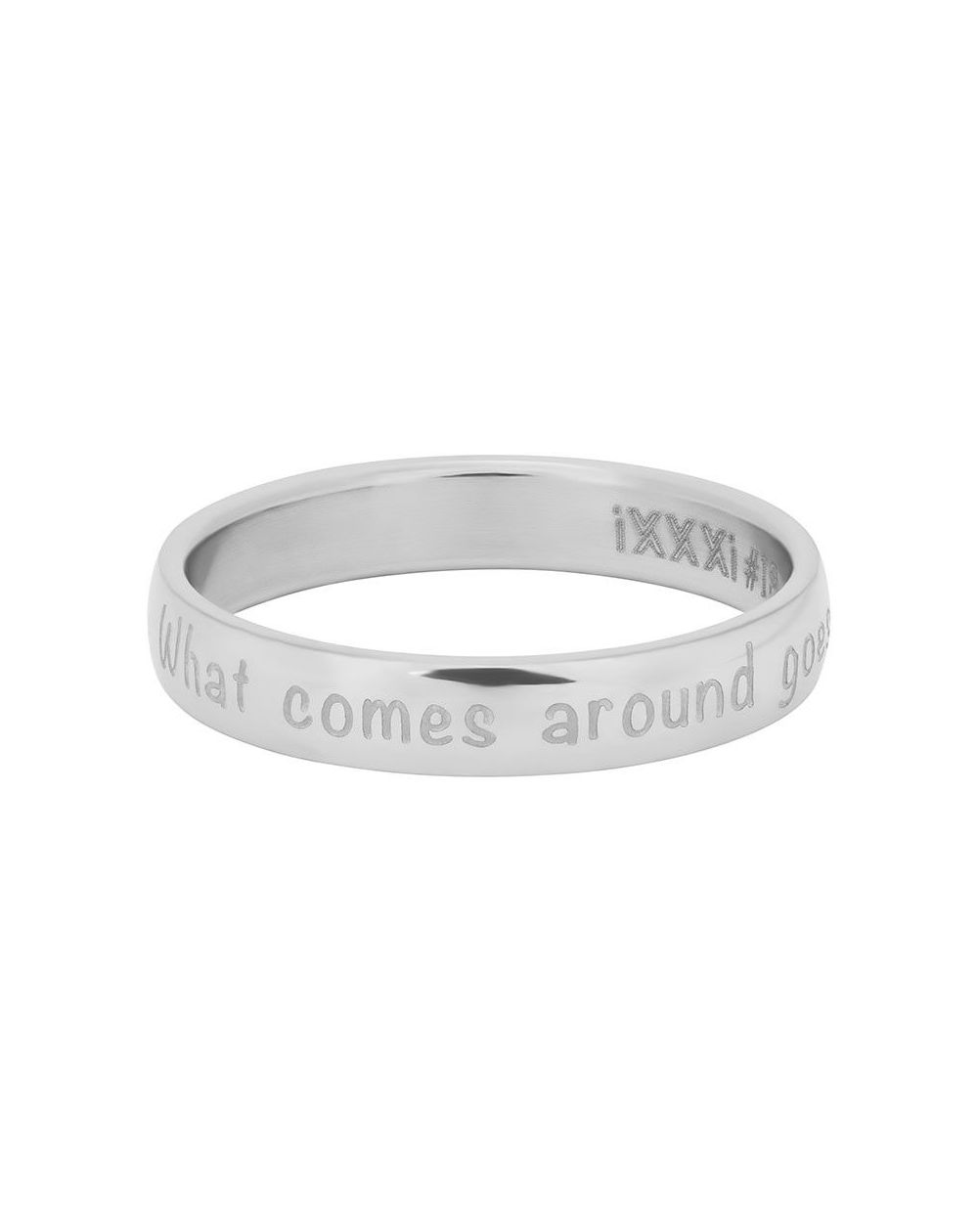 Anneau iXXXi What comes around goes around en réduction - Bijoux iXXXi