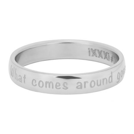 Anneau iXXXi What comes around goes around en réduction - Bijoux iXXXi