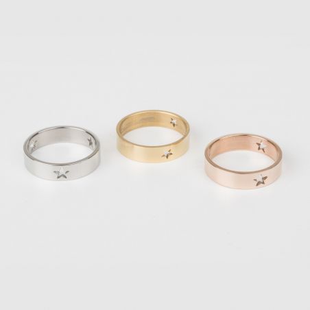 Anneau couvrant iXXXi 3 étoiles - Bijoux de la marque iXXXi