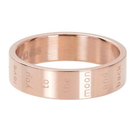 Anneau recouvrant iXXXi I love you to the moon and back - Bague de marque iXXXi