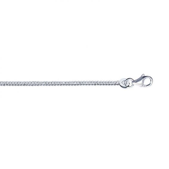 Identité enfant maille gourmette à graver - Bijoux en argent