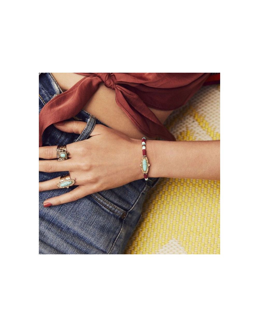 Bracelet Hipanema Crack Ruby - Bijoux de la marque Hipanema
