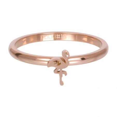 Anneau symbole flamand rose rosé - R3510-02 - Bijoux de marque iXXXi
