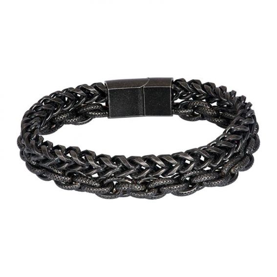 Bracelet iXXXi pour homme Hawaii noir - Marque iXXXi
