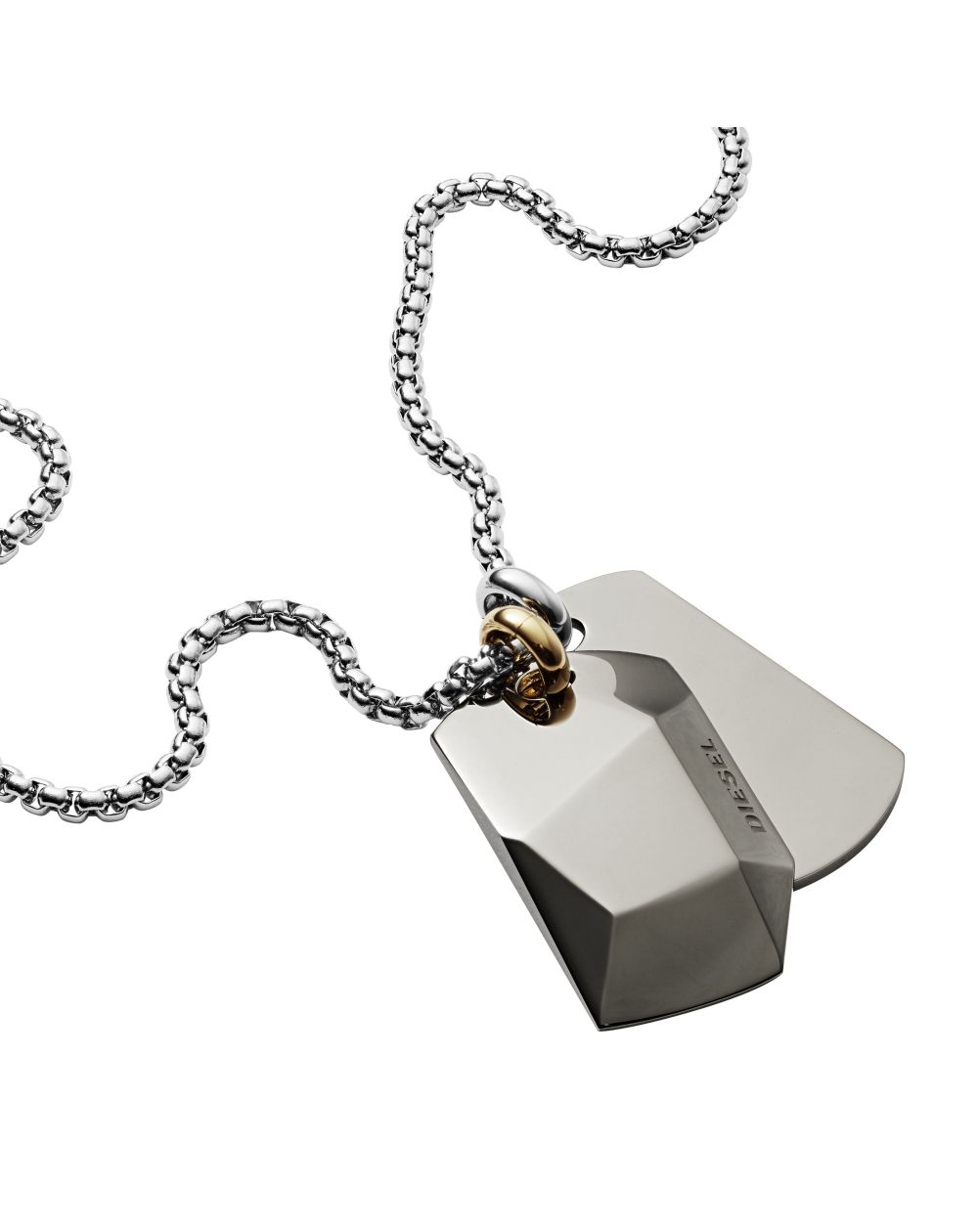 Bijou Diesel DX1143040 DOUBLE DOGTAGS - Bijou Diesel hommes