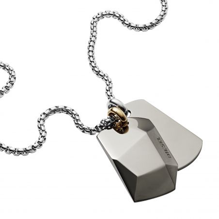 Bijou Diesel DX1143040 DOUBLE DOGTAGS - Bijou Diesel hommes