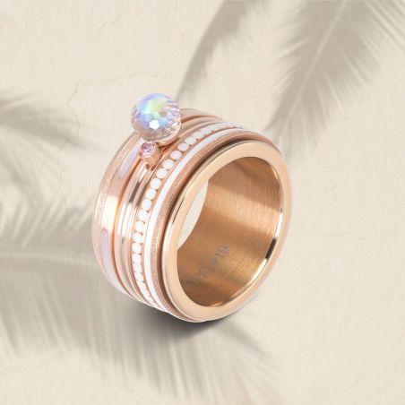 Pierre AB glazen bol zilver