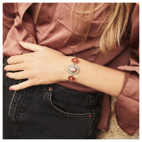 Bracelet Hipanema Mezcal Amber - Bijoux de la marque Hipanema