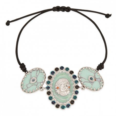 Bracelet Hipanema Mezcal Turquoise - Bijoux de la marque Hipanema