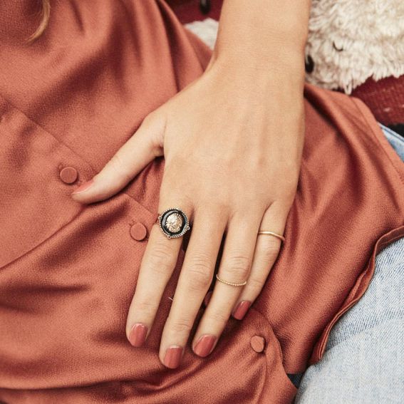 Bague Hipanema Morris Black - Bijoux de la marque Hipanema