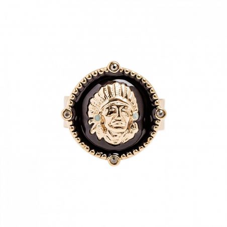 Pacha zwarte ring