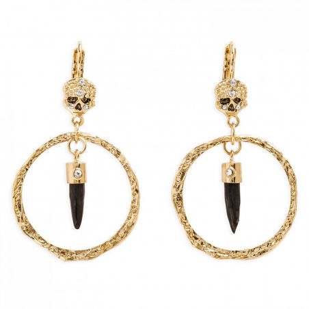 Boucles d'oreilles Vanite Black - Bijoux de marque Hipanema