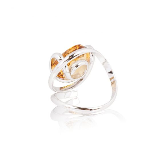 Andrea Marazzini bijoux - Bague cristal Swarovski golden shadow