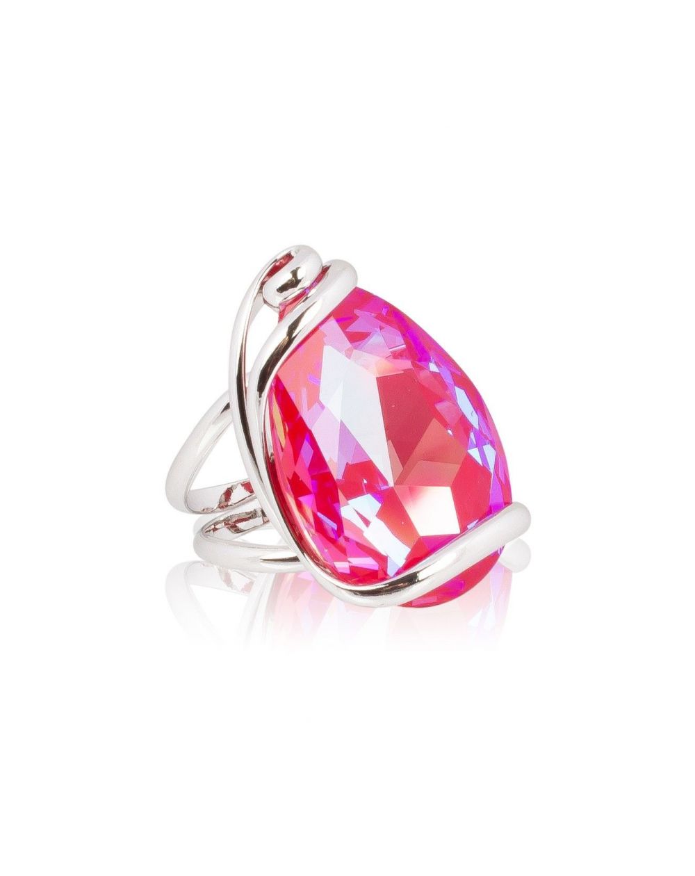 Andrea Marazzini bijoux - Bague cristal Swarovski Red Delite