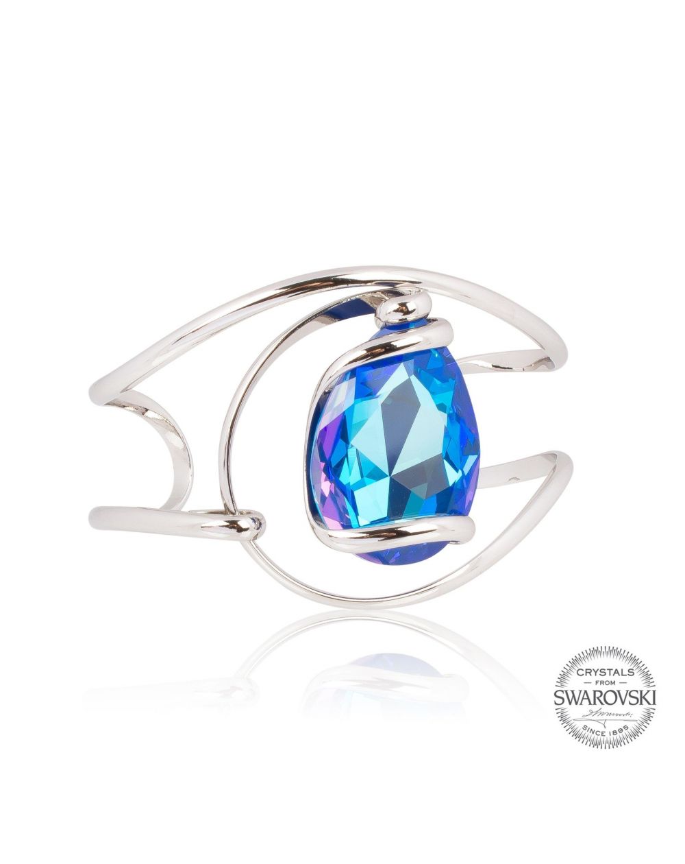 Andrea Marazzini bijoux - Bracelet cristal Swarovski Blue Delite