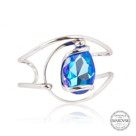 Andrea Marazzini bijoux - Bracelet cristal Swarovski Blue Delite