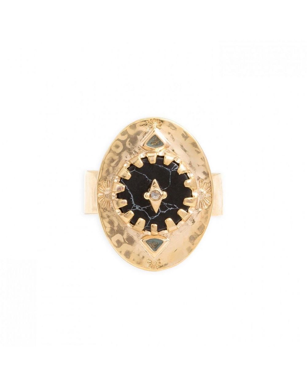Morris Black Ring