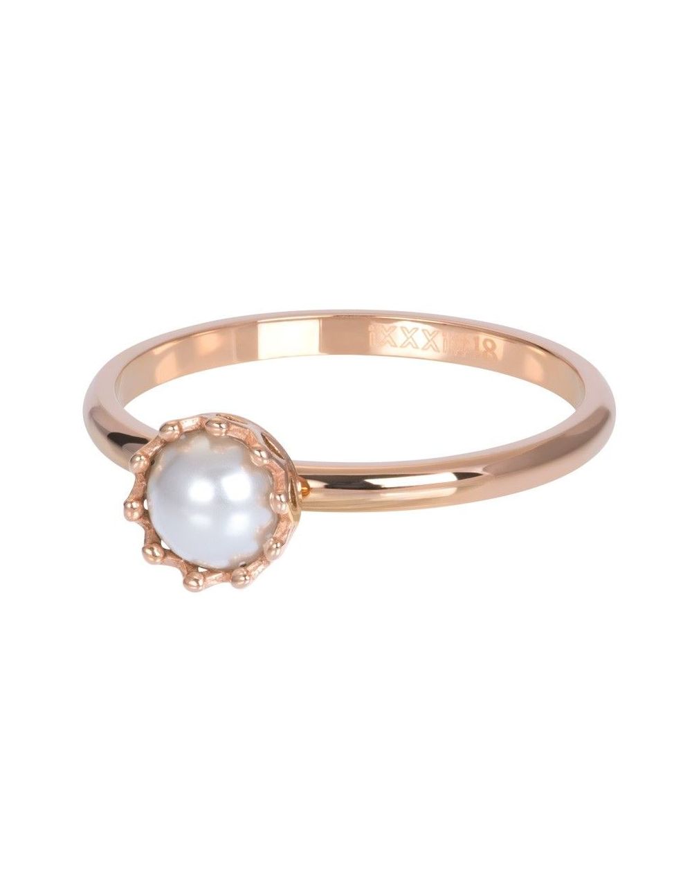 Zilveren rechthoekige schelpsteen