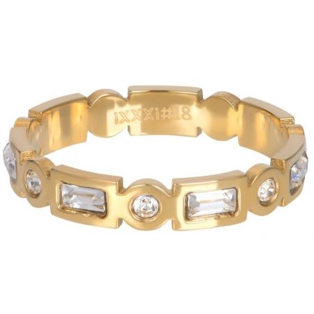 Zilveren rechthoekige schelpsteen