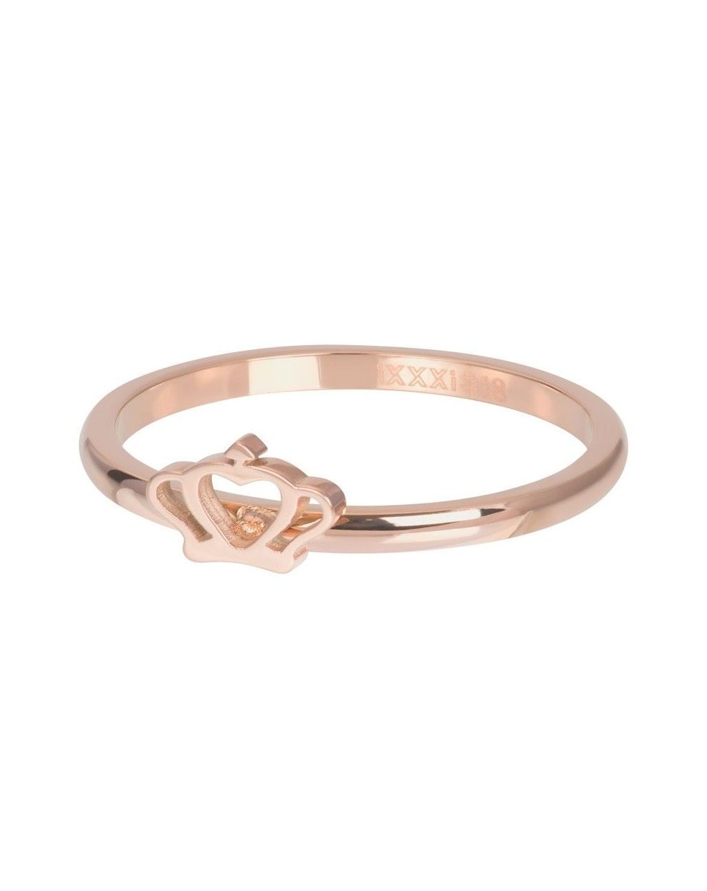 Couronne glamour rosé - Anneau couvrant iXXXi - R05808-02 -  iXXXi