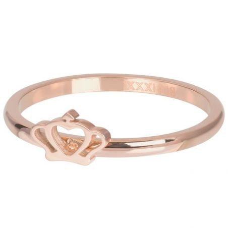 Couronne glamour rosé - Anneau couvrant iXXXi - R05808-02 -  iXXXi