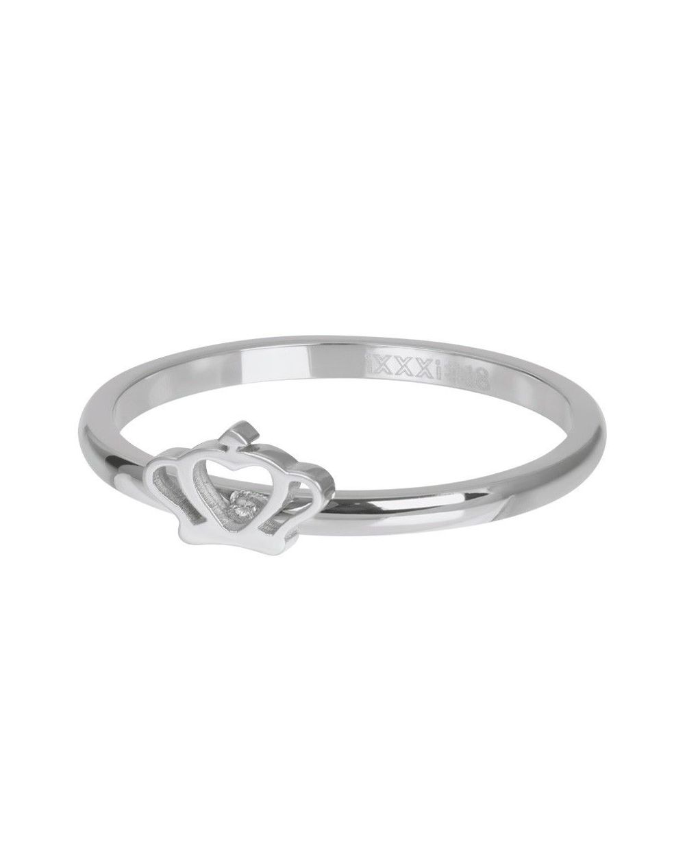 Couronne glamour argenté - Anneau couvrant iXXXi - R05808-03 -  iXXXi