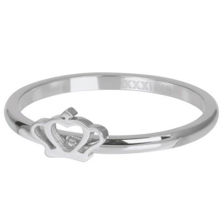 Couronne glamour argenté - Anneau couvrant iXXXi - R05808-03 -  iXXXi