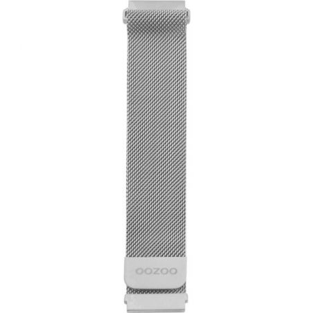 Bracelet montre connecté OOZOO mesh argenté - 505.20 - Marque OOZOO