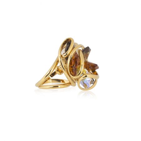 Moondust Black Ring
