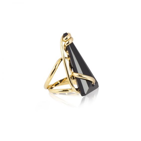 Andrea Marazzini - Bague cristal Swarovski Spike Black DW