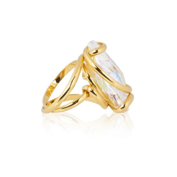 Andrea Marazzini bijoux - Bague cristal Swarovski Drop AB