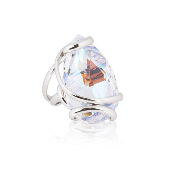 Andrea Marazzini bijoux - Bague cristal Swarovski Drop AB