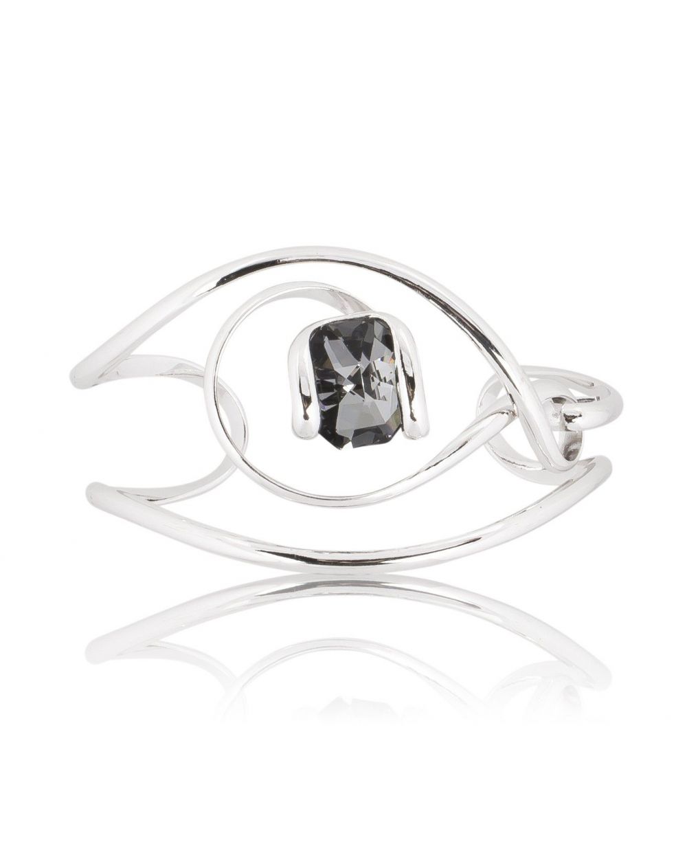 Andrea Marazzini - Bracelet cristal Swarovski Octagon Silver Night