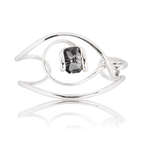 Andrea Marazzini - Bracelet cristal Swarovski Octagon Silver Night