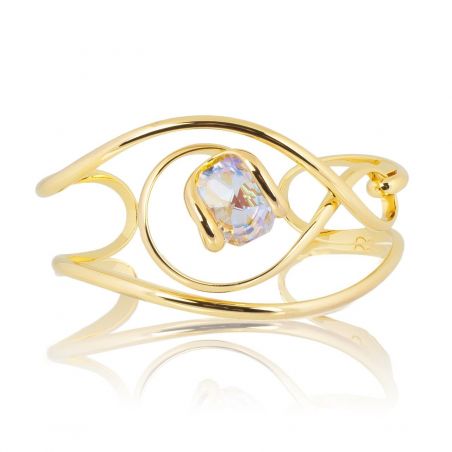 Bracelet cristal Swarovski Octagon AB