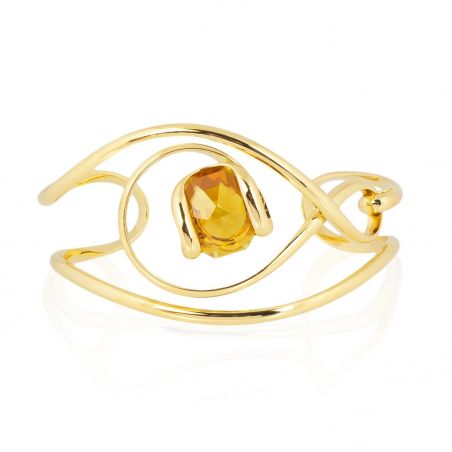 Andrea Marazzini bijoux - Bracelet cristal Swarovski Topaze