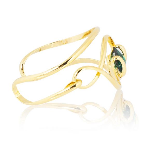 Andrea Marazzini bijoux - Bracelet cristal Swarovski Octagon Emeraude