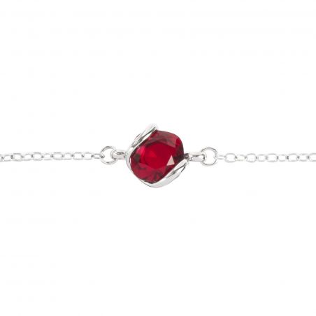Marazzini - Armband Swarovski rood siam