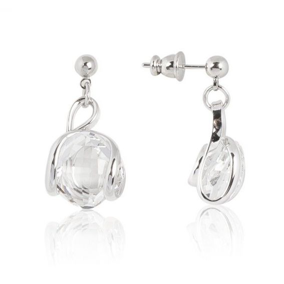 Earrings Swarovski crystal emerald